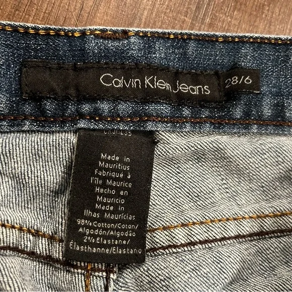 Calven Klein Womens Skinny Jeans, Size 28/6 - Picture 5 of 10